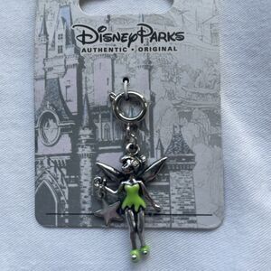 Disney Parks Tinker Bell Charm Star Green Dress New on Card